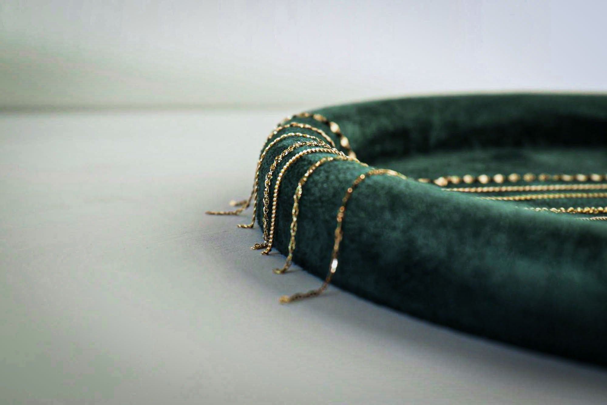 14k solid gold permanent jewelry by OLANTI Missouri city tx