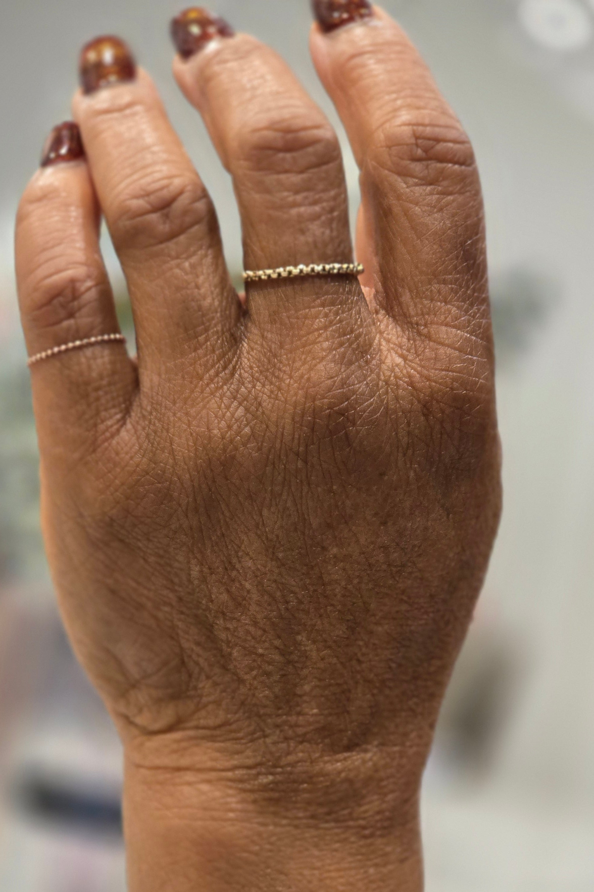 Idris gold-filled chain from the OLANTI Link Up custom jewelry selection