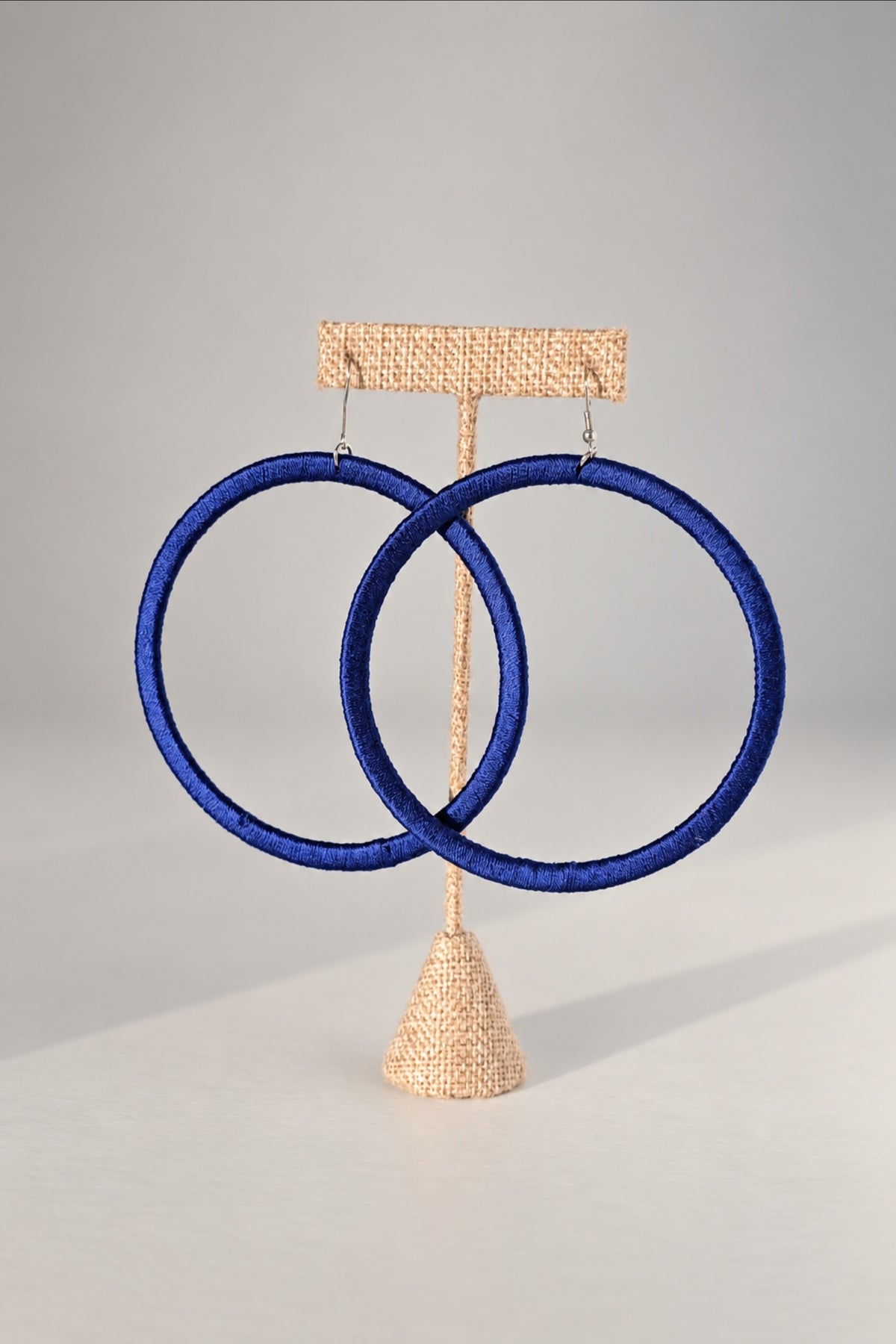 Kommon statement hoop earrings by OLANTI, alternate view