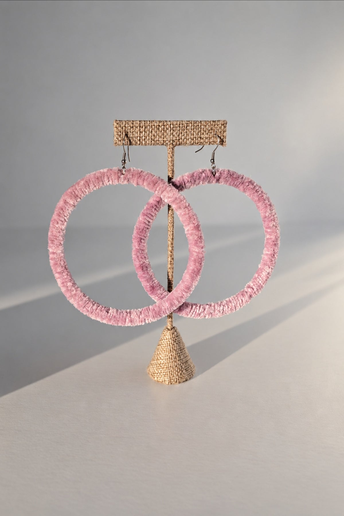 Kommon statement hoop earrings, alternate product view